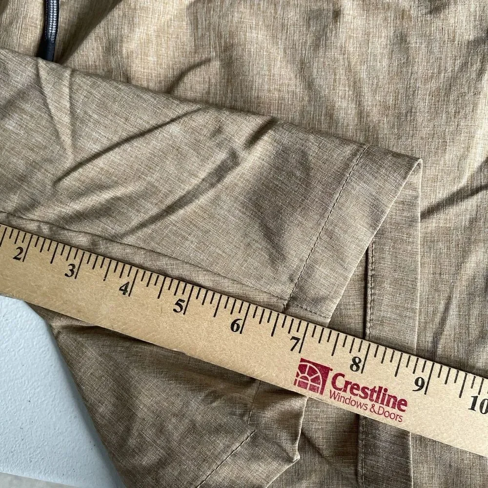 Eddie Bauer Performance Shorts Lightweight Gorpcore Tan Brown Men's Size XL